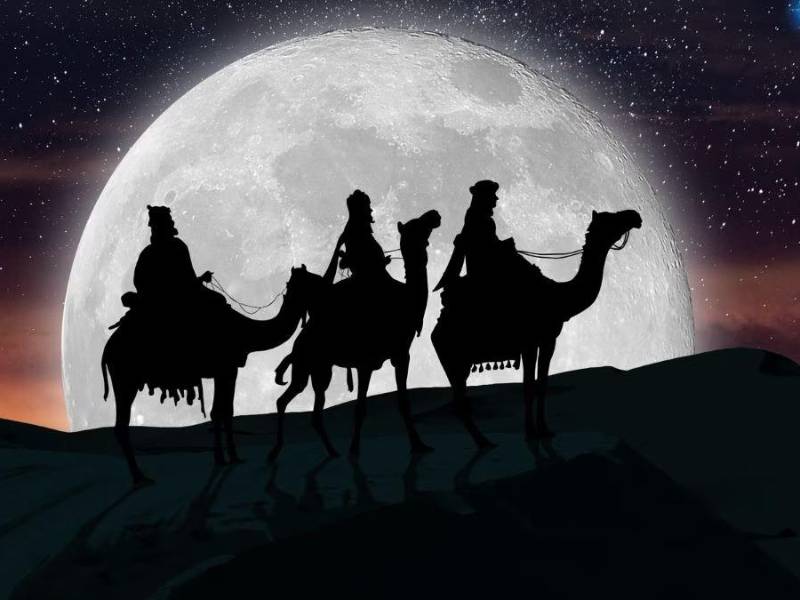 Actualmente, para la comunidad cristiana, el 6 de enero se celebra el Día de los Reyes Magos.