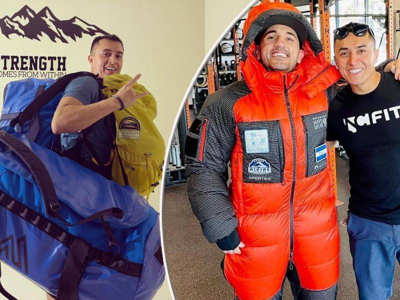 Ronald Quintero partió a Katmandú, Nepal.