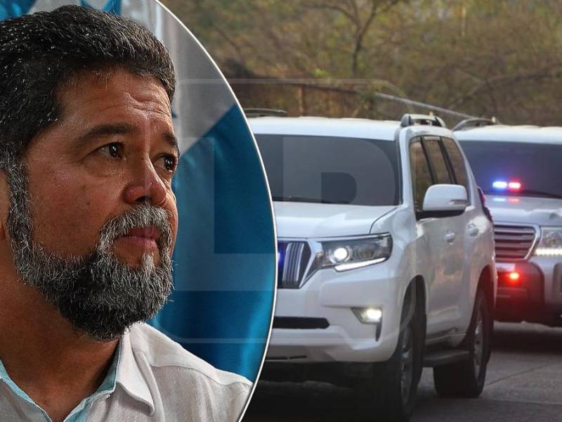 El ministro de Seguridad, Ramón Sabillón Pineda.