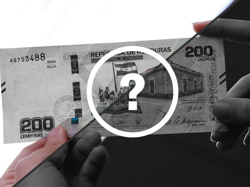 Descubra cómo detectar un billete falso en Honduras.