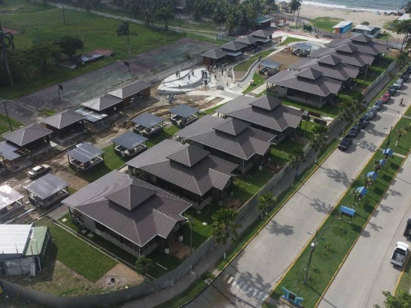 Una vez finalizada la plaza turística, será el principal atractivo de Tela y punto de encuentro para turistas nacionales y extranjeros.