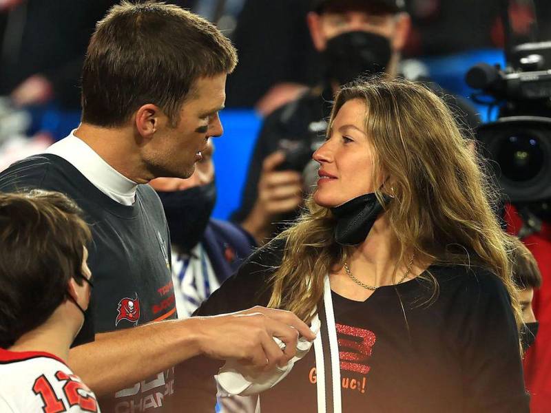Tom Brady y Gisele Bündchen en una foto de archivo.