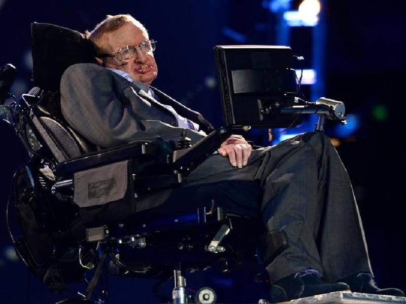 El fallecido físico británico Stephen Hawking.
