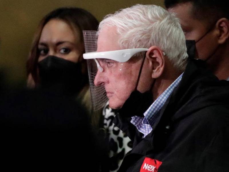 El expresidente de Panamá Ricardo Martinelli.