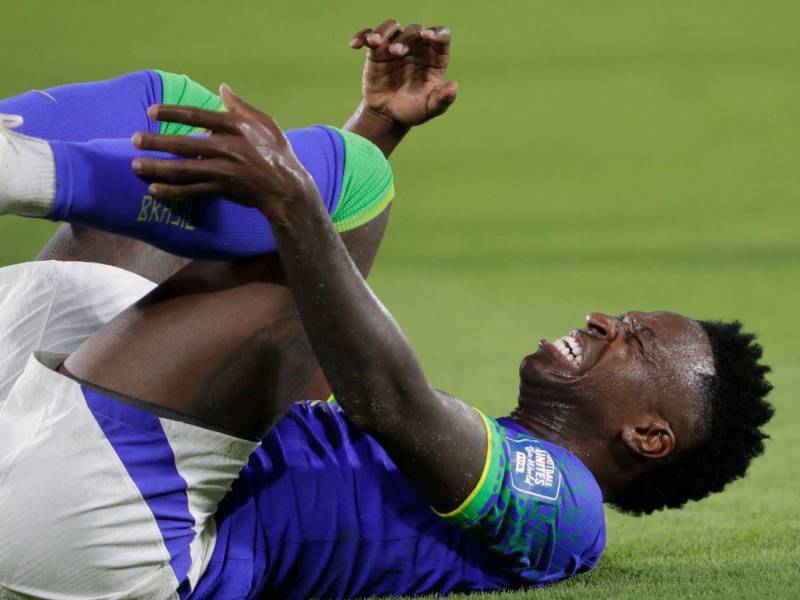 Vinicius lesionado en el Brasil-Colombia y alarma en el Real Madrid