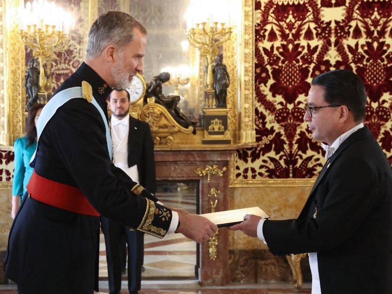 El ahora diplomático hondureño fue anunciado como nuevo embajador en octubre por el Gobierno de Xiomara Castro.