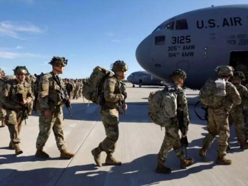 Soldados de Estados Unidos durante un despliegue militar.