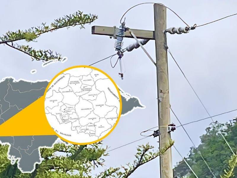 <b>Los municipios del sur de Lempira son: Piraera, San Francisco, Virginia, Candelaria, Gualcinse, La Virtud, Mapulaca, San Juan Guarita, Guarita, Cololaca, Tambla, Tomalá, San Andrés Erandique y han estado sin luz por problemas en la red de eléctricidad. Ahí también sufren por prolongados apagones.</b>