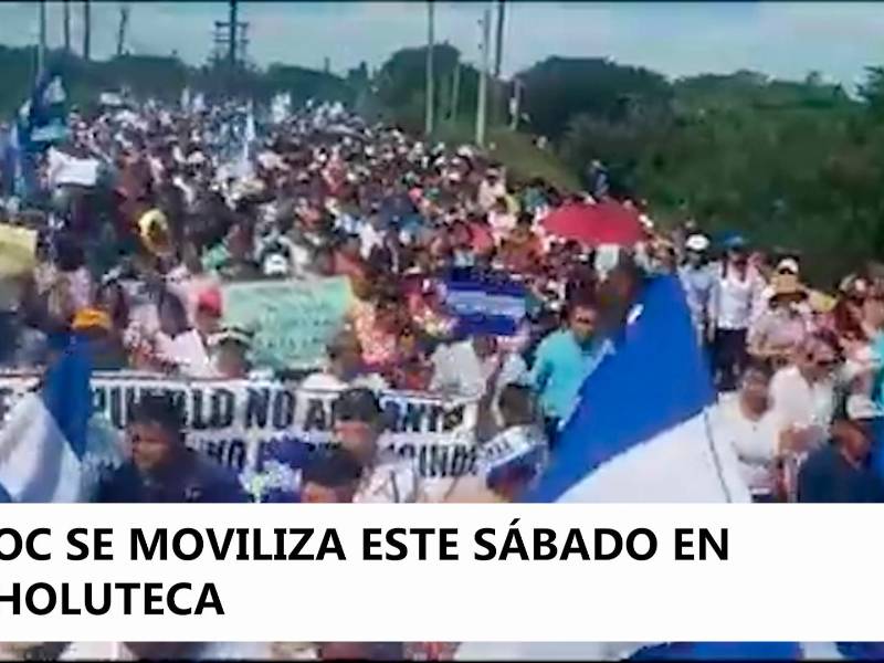 Video: Boc se moviliza este sábado en Choluteca