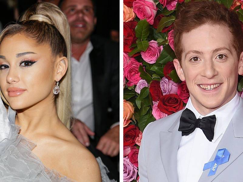 Ariana Grande y Ethan Slater son novios, asegura una fuente cercana a ellos.