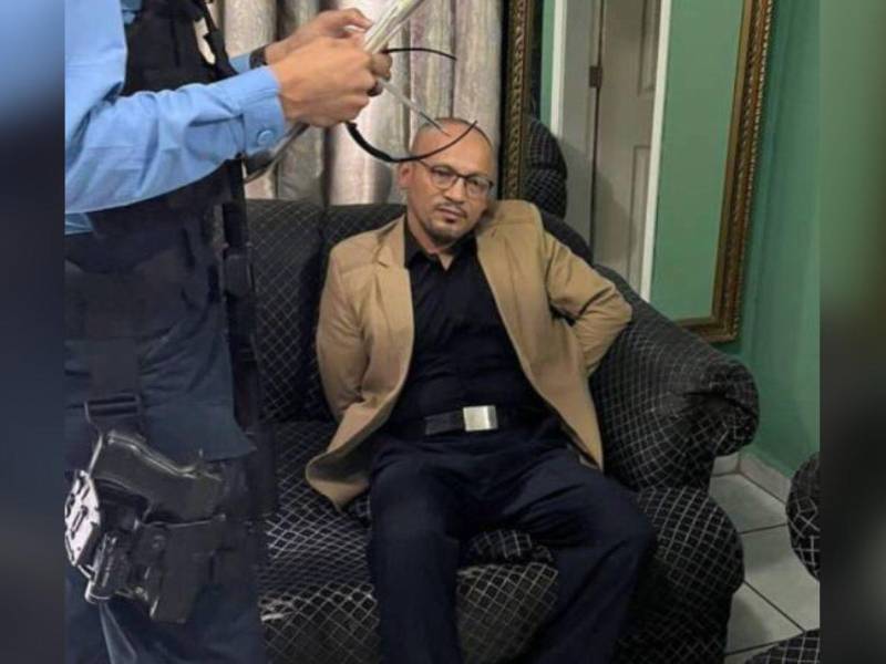 Isaí Evenot Campos Rodríguez, fiscal capturado.