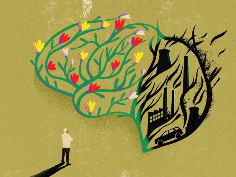 Ilustración que refleja la importancia del entorno en la prevención de enfermedades.​​​