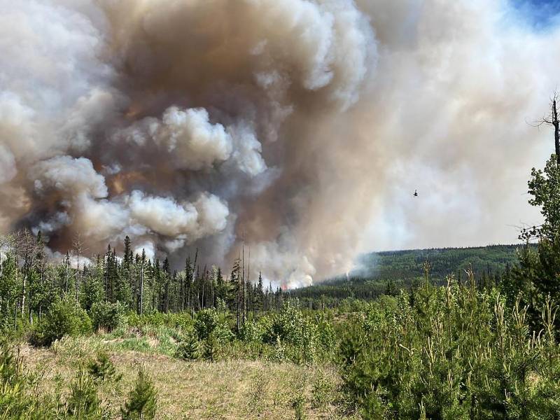 Francia y Estados Unidos han ofrecido ayuda a Canadá para combatir los incendios forestales.