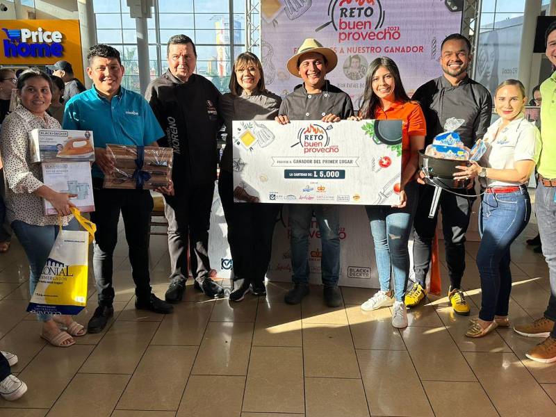 Juan Rafael Borjas Valladares viajó desde Tegucigalpa a San Pedro Sula para participar en la tercera edición del Reto Buen Provecho. Asismimo, resultó victorioso y se llevó L5,000 entre otros premios de las marcas patrocinadoras.