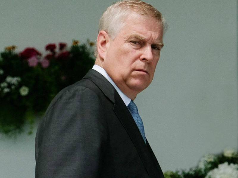 El príncipe Andrés de Inglaterra.