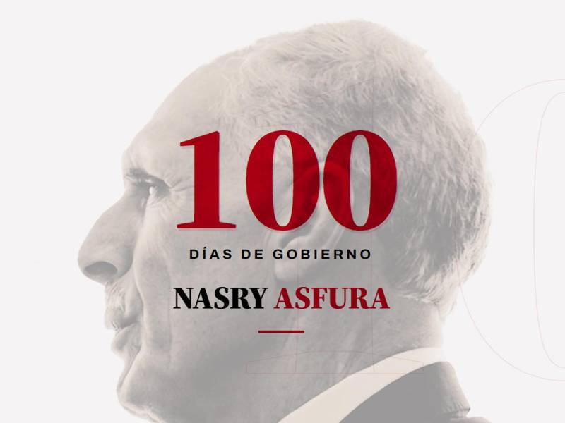 100 días de gobierno de Nasry Asfura.
