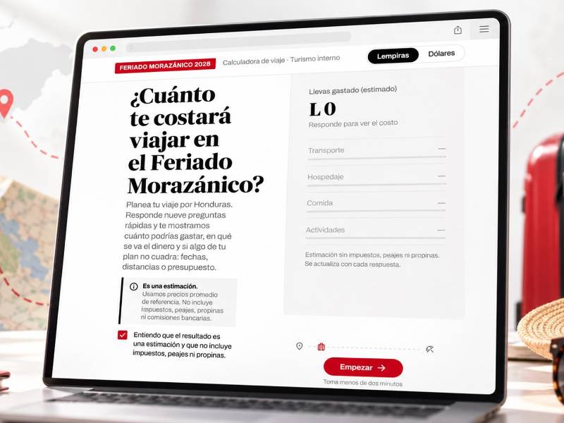 Los incrementos a los combustibles y demás servicios, son motivo para considerar viajar con un presupuesto para la Semana Morazánica 2026.