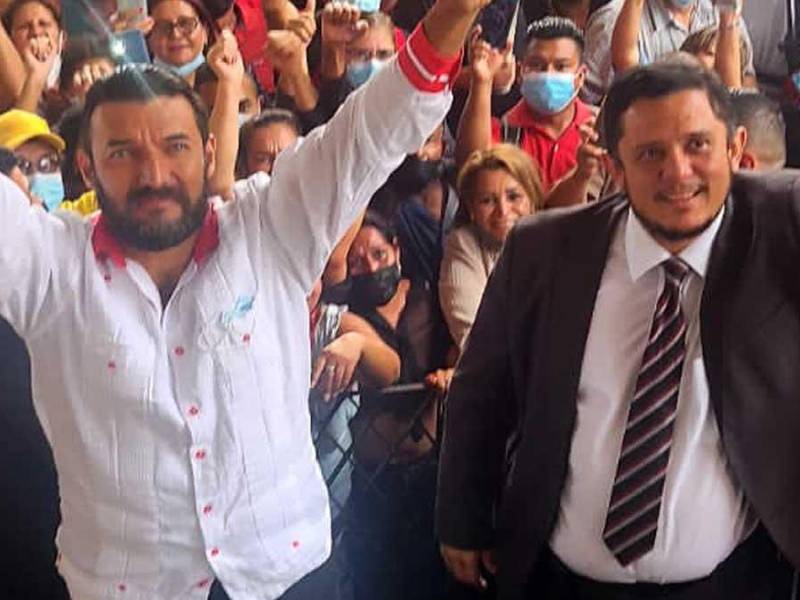 Rasel Tomé y Edgardo Casaña.