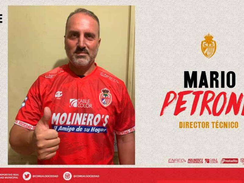 Mario Petrone de Italia es el nuevo Director Técnico de la Real Sociedad de Tocoa.