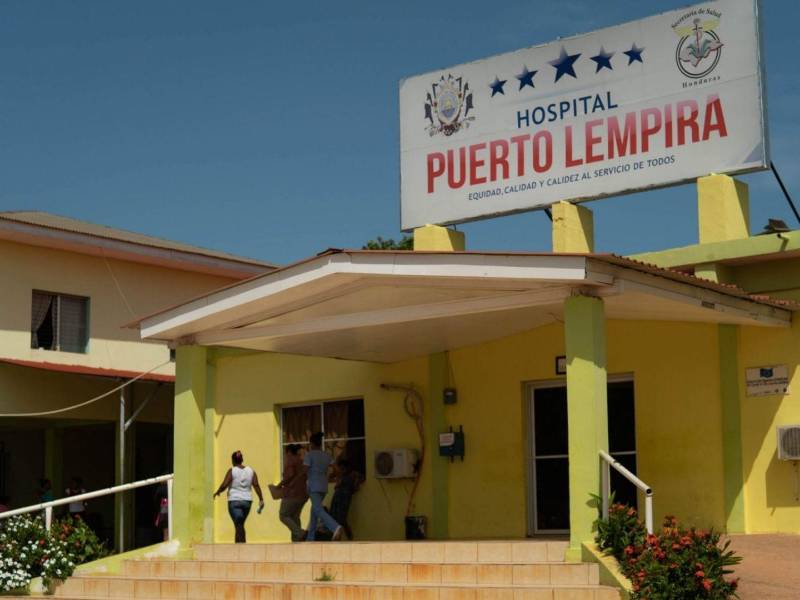 El Hospital Puerto Lempira está en emergencia.