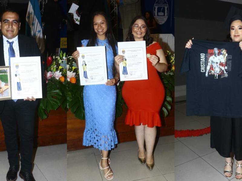 Un total de 598 nuevos profesionales celebraron la obtención de su título universitario en unos actos celebrados en la Cámara de Comercio e Industrias de Cortés (CCIC), por la Universidad Nacional Autónoma de Honduras en el Valle de Sula, en su Campus de Cortés.