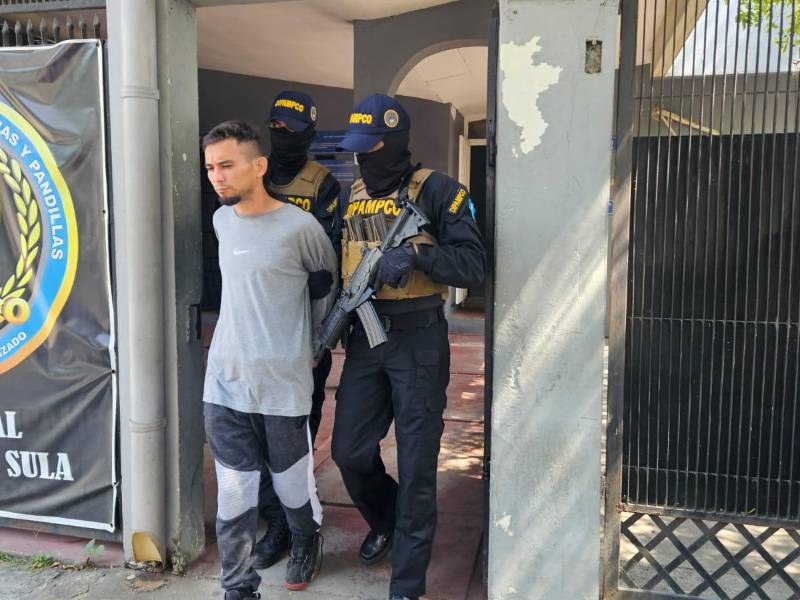 “El Roncha”, de 25 años, es miembro de la Mara Salvatrucha MS-13 desde hace siete años.