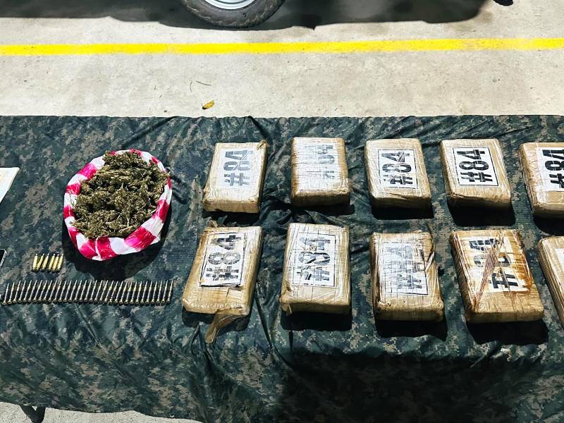 Droga decomisada.