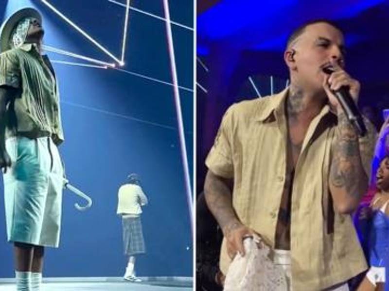 El domingo 7 de septiembre, Rauw Alejandro llegó a la residencia de Bad Bunny en el Coliseo de Puerto Rico y cantó por primera vez en directo su tema 'Buenos términos'.