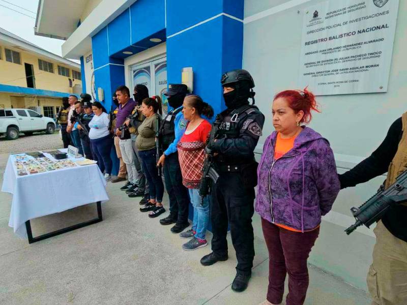 <b><span class=mln_uppercase_mln>Operativo.</span></b> Los arrestaron después de 10 allanamientos.