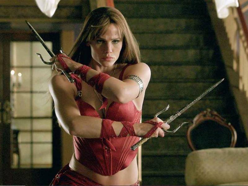 La actriz Jennifer Garner dio vida a Elektra en el cine, hace dos décadas.