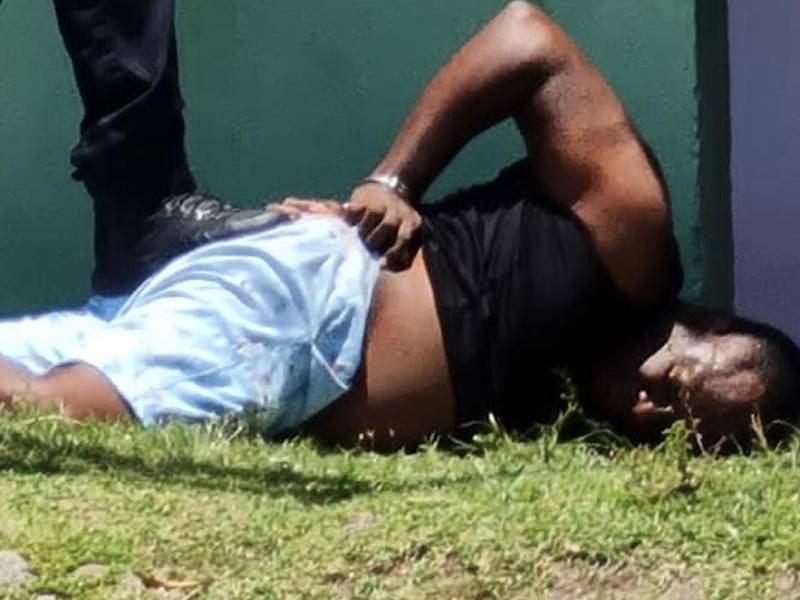 Mandell Tom Pandy fue arrestado tras una persecución en La Ceiba.