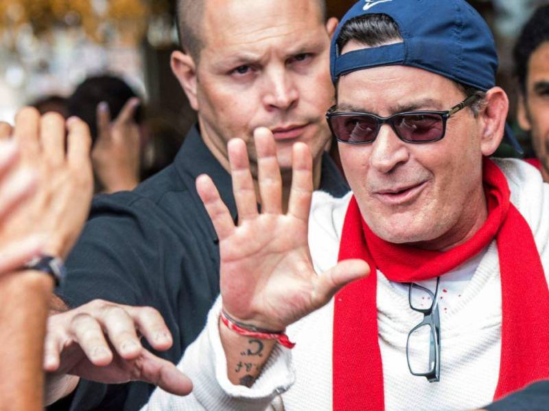 El actor estadounidense Charlie Sheen en una foto de archivo.