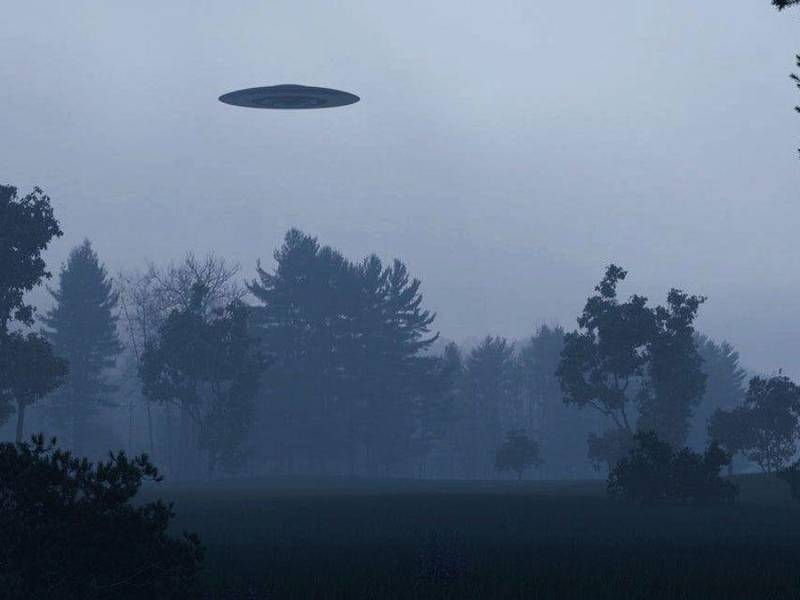 Imagen referencial sobre ovnis.
