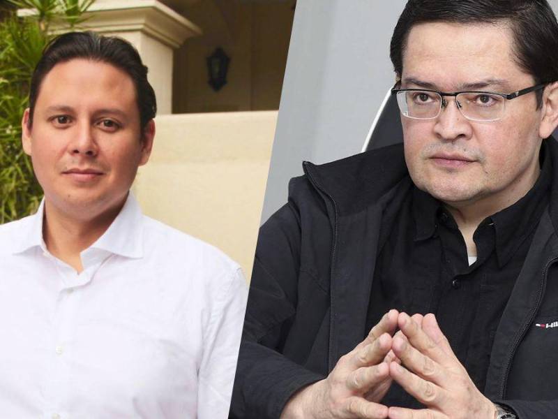 Exfiscal adjunto <b>Daniel Sibrián </b>y exprecandidato a la alcaldía de la capital <b>Eduardo Martell.</b>