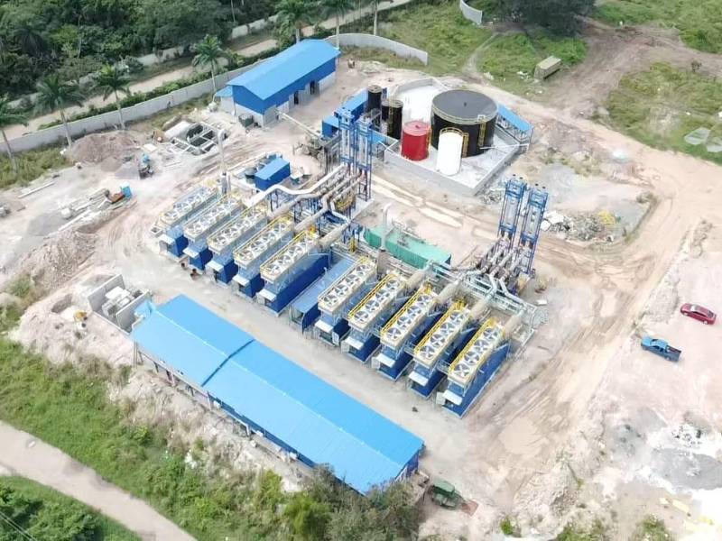 Estas son las instalaciones de la nueva planta termoeléctrica Brassavola, de Villanueva