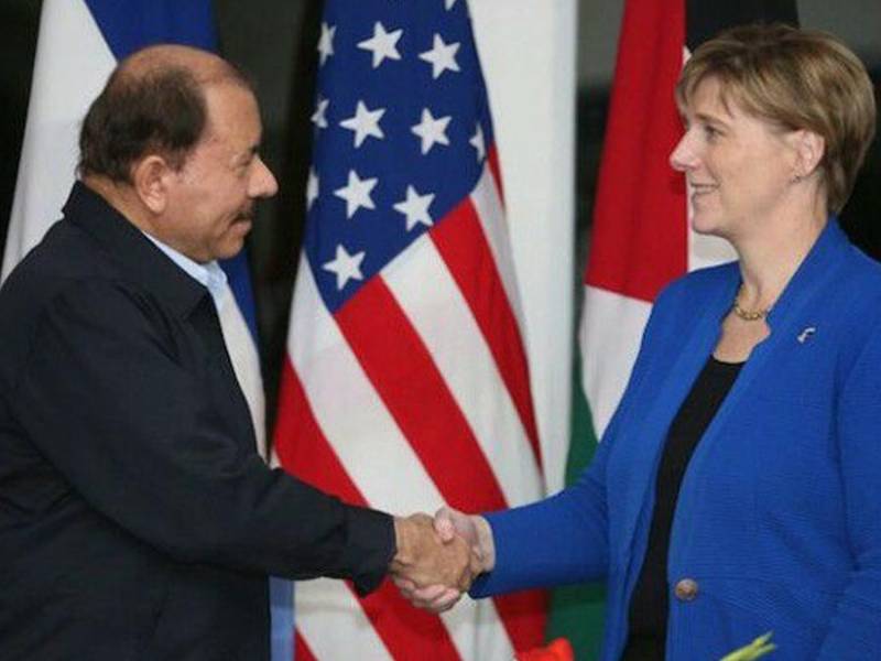 Dogu advirtió en Nicaragua que las sanciones a funcionarios de Daniel Ortega eran solo el comienzo de la lucha contra la corrupción.