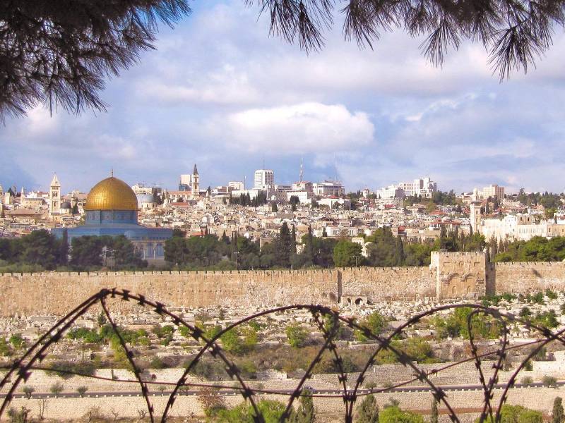 Panorámica de Jerusalén, capital israelí.