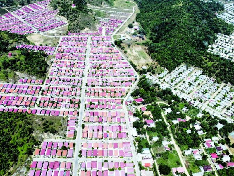<b>La urbanización de vivienda social más exitosa en San Pedro Sula es Bosques de Jucutuma, que tiene tres etapas.</b>