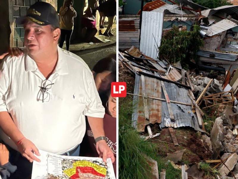 Jorge Aldana indicó que analizan opciones para reubicar a las familias que han sido evacuadas de la zona de desastre.