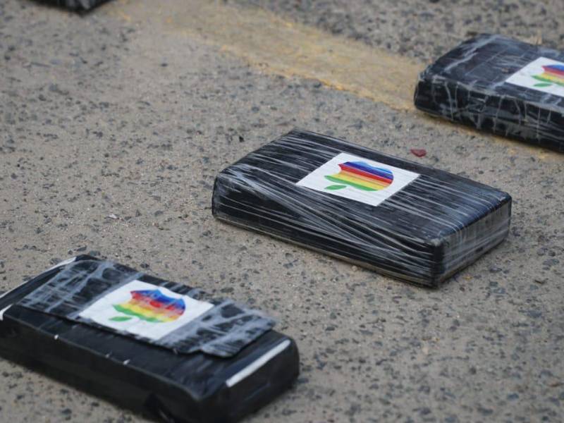 Un total de 127 kilos de supuesta cocaína fueron decomisados este martes en Santa Cruz de Yojoa, Cortés.