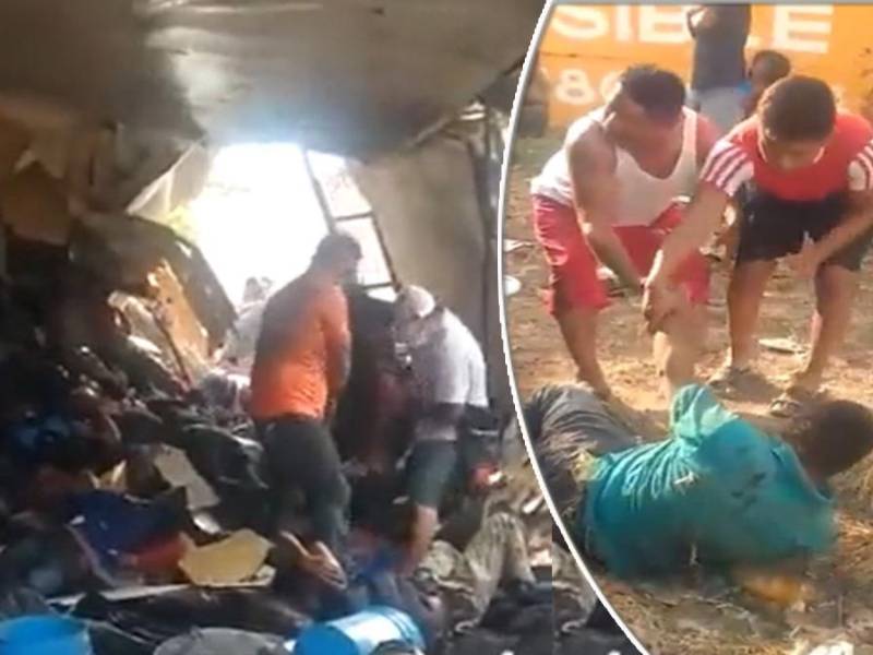 El traslado de migrantes en camiones es uno de los métodos más habituales con el que traficantes de personas.