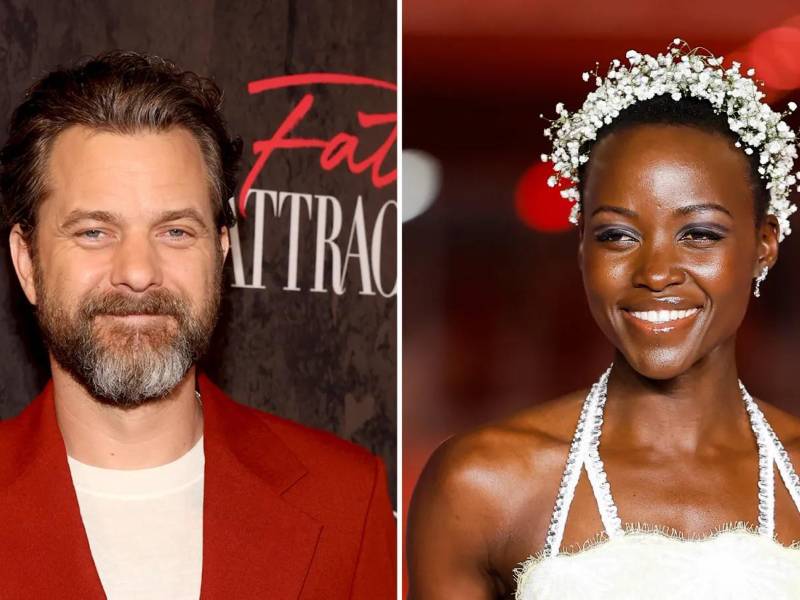 Joshua Jackson y Lupita Nyong’o fueron captados de la mano.