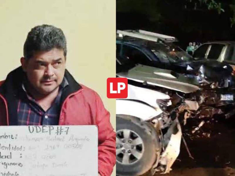 Las víctimas del accidente, provocado por el funcionario, se encuentran estables en un centro asistencial de Danlí, el Paraíso, zona suroriental de Honduras.