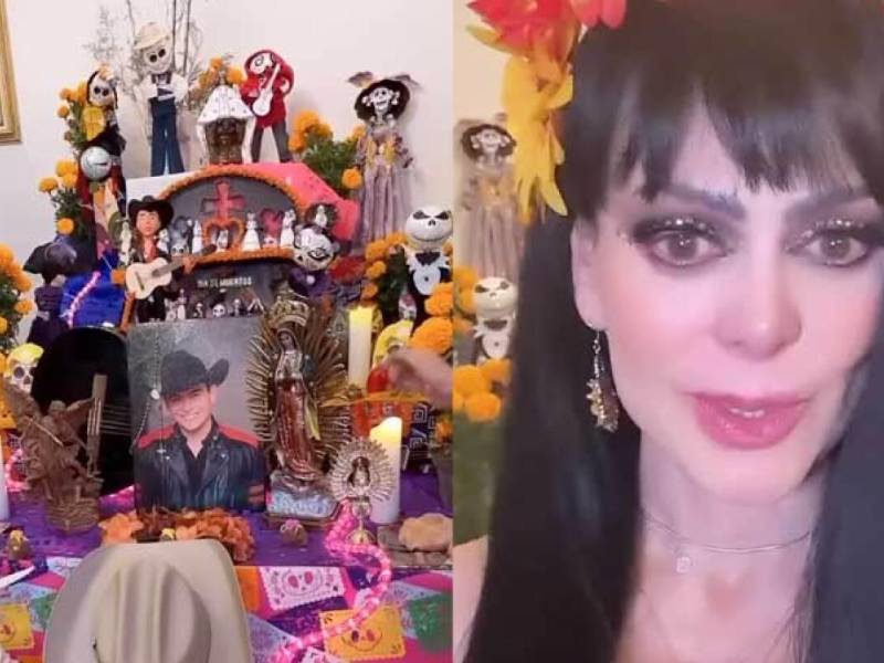 Maribel Guardia compartió un video en el que mostró cómo quedó su alta de muertos de este año, donde rindió tributo a su hijo Julián.