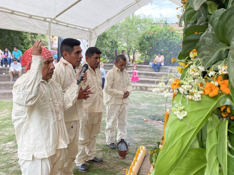 El pueblo indígena Maya Chortí celebró la tradicional ceremonia denominada Tz’ikin, fiesta en que el pueblo ancestral agradece la abundancia de las cosechas.