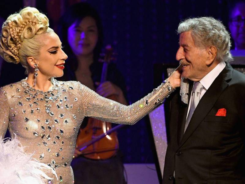 Lady Gaga y Tony Bennett.