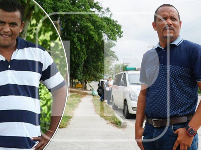 Carlos Quintanilla, conductor de la morguera de Forense y Edgardo Simmons, de la funeraria Príncipe.