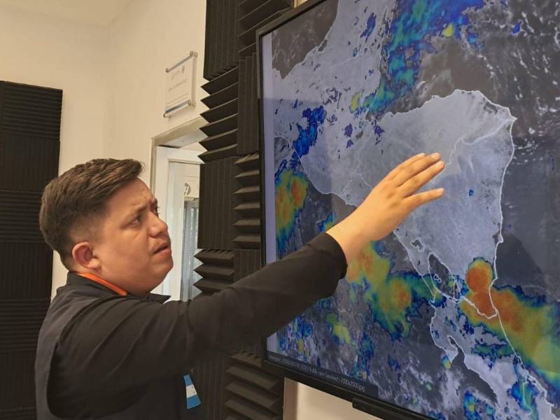 Víctor Ortega, meteorólogo de Cenaos, proyectó bajas posibilidades de huracanes que impacten a Honduras en El Caribe, ya que las lluvias estarán bajo los promedios.