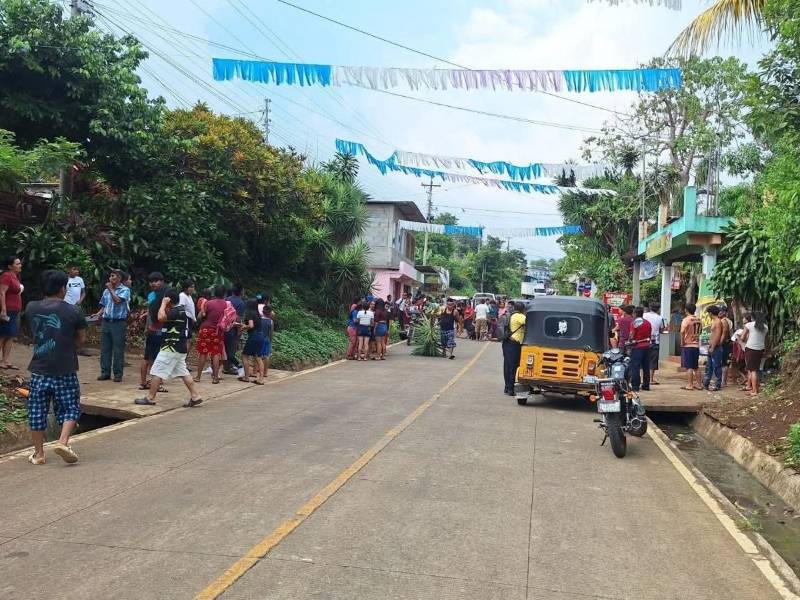 Lugar donde fue atacada la joven quinceañera.