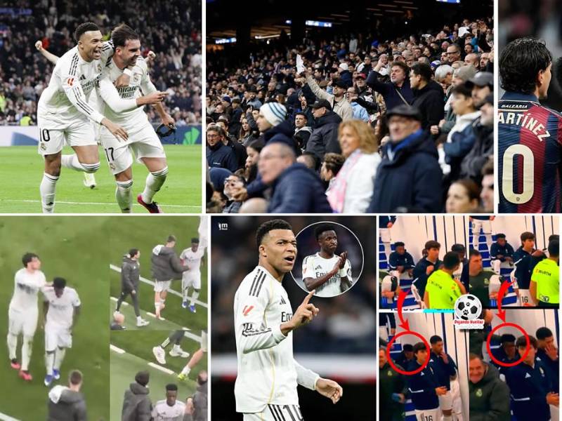 Vinicius llora, 'robo' del Real Madrid al Levante y qué pasó con Kervin Arriaga